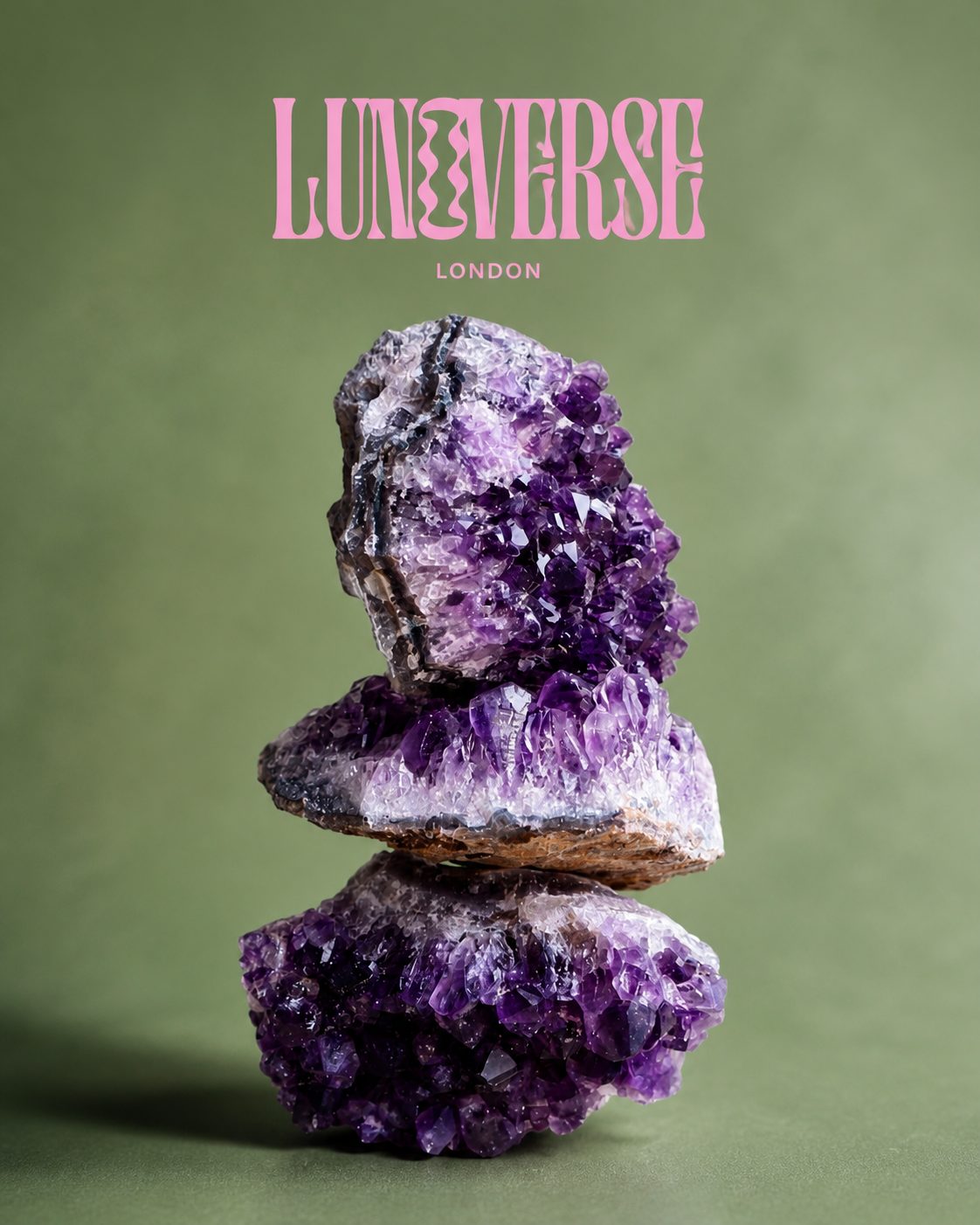 Lunovers crystal healing imagery by Saint Ego Studio